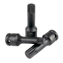 6-OS. 1/2" XZN 12-TÄHIK LÖÖKOTSIKUTE KOMPLEKT JBM