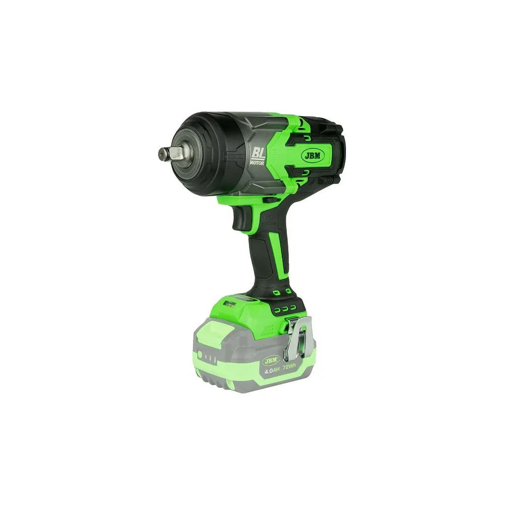 20V AKULÖÖKMUTRIKEERAJA 1300NM, 1/2", HARJAVABA, KERE +2,0AH AKU JBM