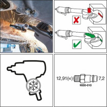 PNEUMO NURKLIHVIJA 100MM KETASTELE PIKKA KAELAGA HAZET