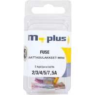 KAHVELKAITSMETE KOMPLEKT MINI 5TK 2/3/4/5/7,5A M+