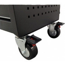 329-OS. TÖÖRIISTAKÄRU 5-PANEELI TÖÖRIISTADEGA "BLACK EDITION" H1020MM JBM