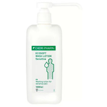 ECOSOFT WASH LOTION SENSITIVE VEDELSEEP 1L/PUMP CHEMI-PHARM