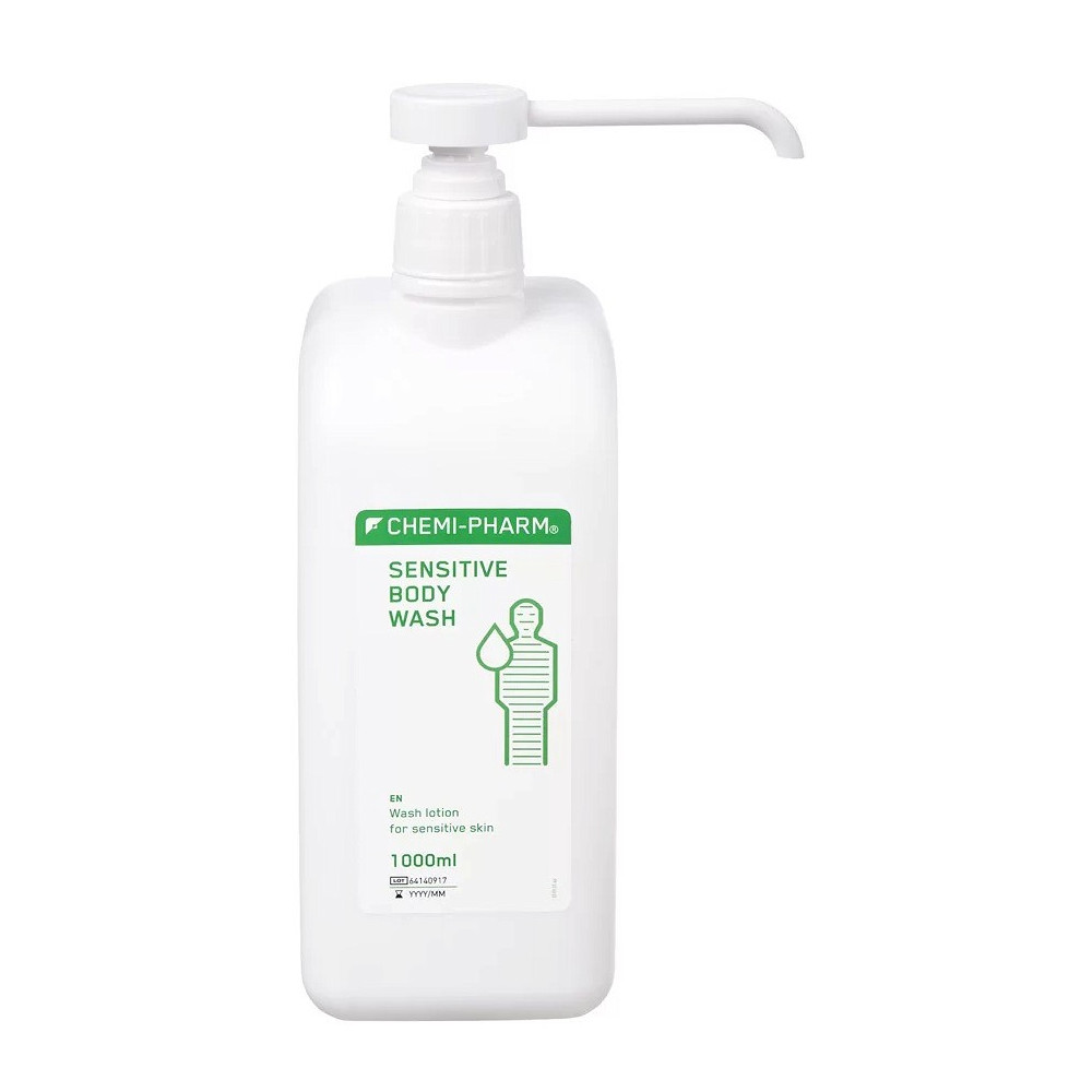 SENSITIVE BODY WASH ÕRN PESUGEEL 1L/PUMP CHEMI-PHARM