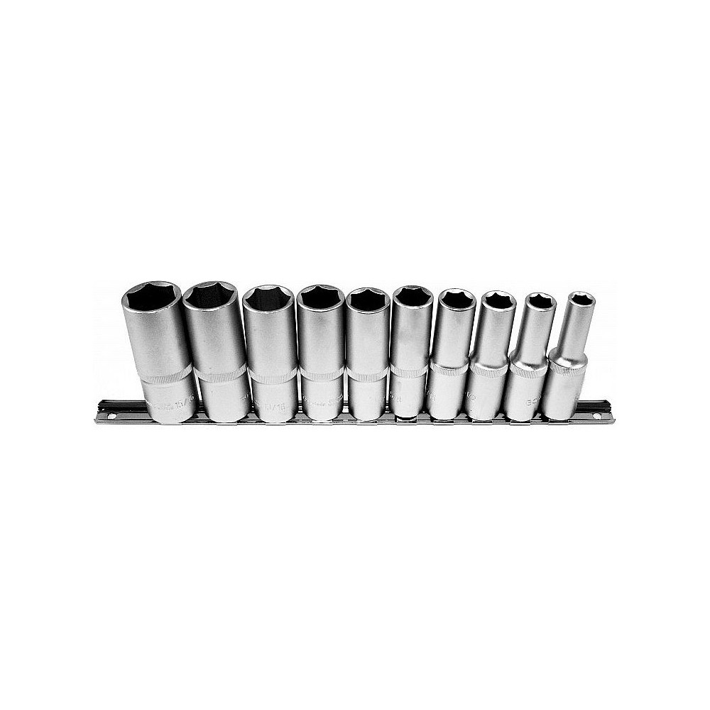 10-OS. 1/2" TOLLMÕÕDUS PIKKADE PADRUNITE KOMPL. 3/8"-15/16", SIINIL TRIUMF