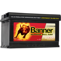 BANNER AKU RUNNING BULL AGM 80AH 315X170X190 -/+ 800A
