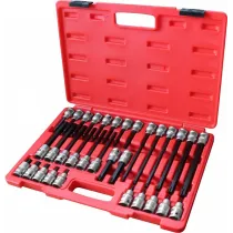 32-OS. 1/2" TORX PADRUNOTSIKUTE KOMPL. PIKAD+LÜH. T20-T70 TRIUMF