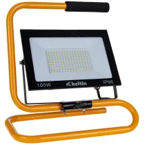 230V PROZEKTOR KÄSISTATIIVIL LED 100W, 10000LM 4500K IP66 KELTIN