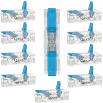 WAGO TÜÜPI AVATAV KIIRKLEMM 2X0,2-4MM 10TK/KOMPL. GEKO