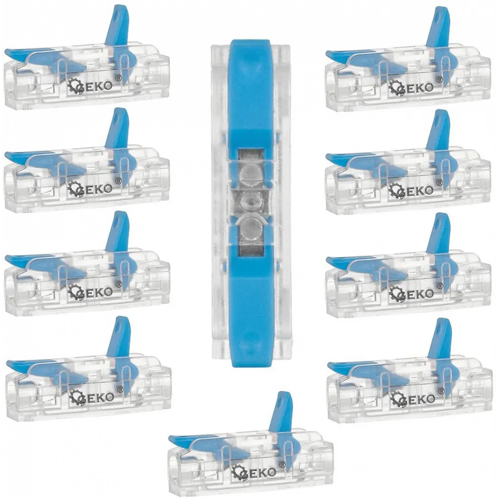 WAGO TÜÜPI AVATAV KIIRKLEMM 2X0,2-4MM 10TK/KOMPL. GEKO