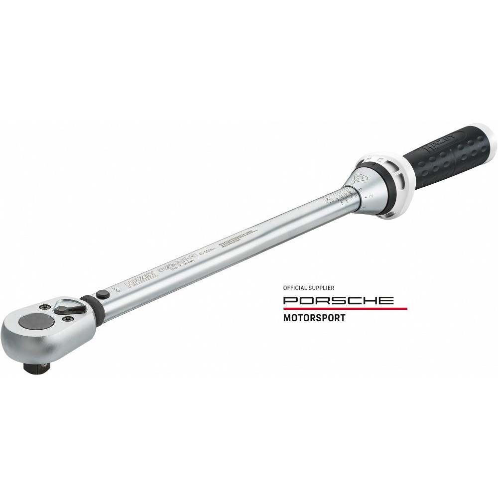 1/2" MOMENTVÕTI 40-200NM, 32H 519MM, "PORSCHE MOTORSPORT" HAZET