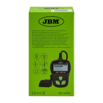 OBDII/EOBD TFT DIAGNOSTIKASEADE/TESTSEADE VEAKOODI LUGEJA JA VEA KUSTUTAJA JBM
