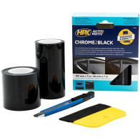 BLACKOUT TEIP MUST KROOM "CHROME2BLACK" 7550 3M+7M KOMPLEKT HPX