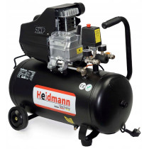 KOLBKOMPRESSOR 50L PAAK, 8BAR, 220L/MIN 230V HEIDMANN