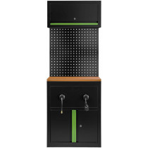 TÖÖKOJA TÖÖKOHA MOODUL ÜLAKAPIGA ÕHK/ELEKTER 12+12M 680X500X1950MM JBM