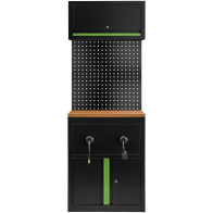 TÖÖKOJA TÖÖKOHA MOODUL ÜLAKAPIGA ÕHK/ELEKTER 12+12M 680X500X1950MM JBM