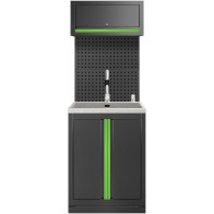 TÖÖKOJA TÖÖKOHA VALAMU MOODUL PERFOSEINA JA ÜLAKAPIGA 680X500X1950MM JBM*