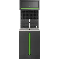 TÖÖKOJA TÖÖKOHA VALAMU MOODUL PERFOSEINA JA ÜLAKAPIGA 680X500X1950MM JBM*