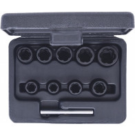 10-OS. SPIRAALPADRUNITE KOMPL. 10-19MM 3/8" KS TOOLS