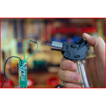 GAASIPÕLETI PIEZO MINI 1300C, LÄBIPAISTEV KORPUS, 80MM KS TOOLS