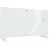 KLAASPANEELIGA KONVEKTOR RADIAATOR JUHT.PULDIGA+WIFI 2500W 230V VALGE GEKO