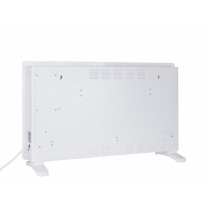 KLAASPANEELIGA KONVEKTOR RADIAATOR JUHT.PULDIGA+WIFI 2500W 230V VALGE GEKO