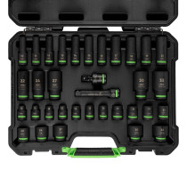 34-OS. 1/2" LÜHIKESTE JA PIKKADE LÖÖKPADRUNITE KOMPLEKT 10-32MM JBM