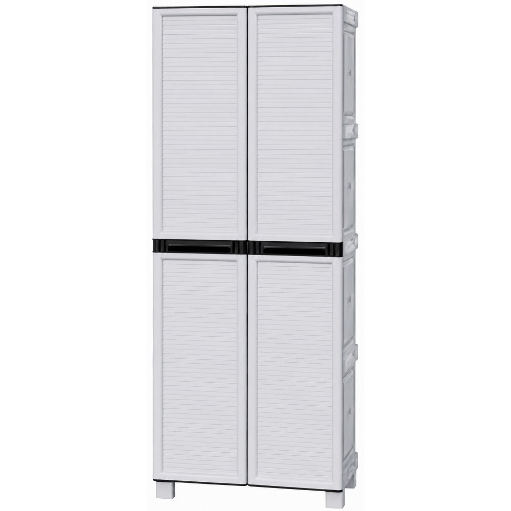 KAPP 2+2 UKSEGA KÕRGE RIIULITEGA 1720X700X390MM ARTPLAST