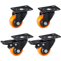 VARURATASTE KOMPLEKT 4TK, 40MM, MAX 40KG GEKO