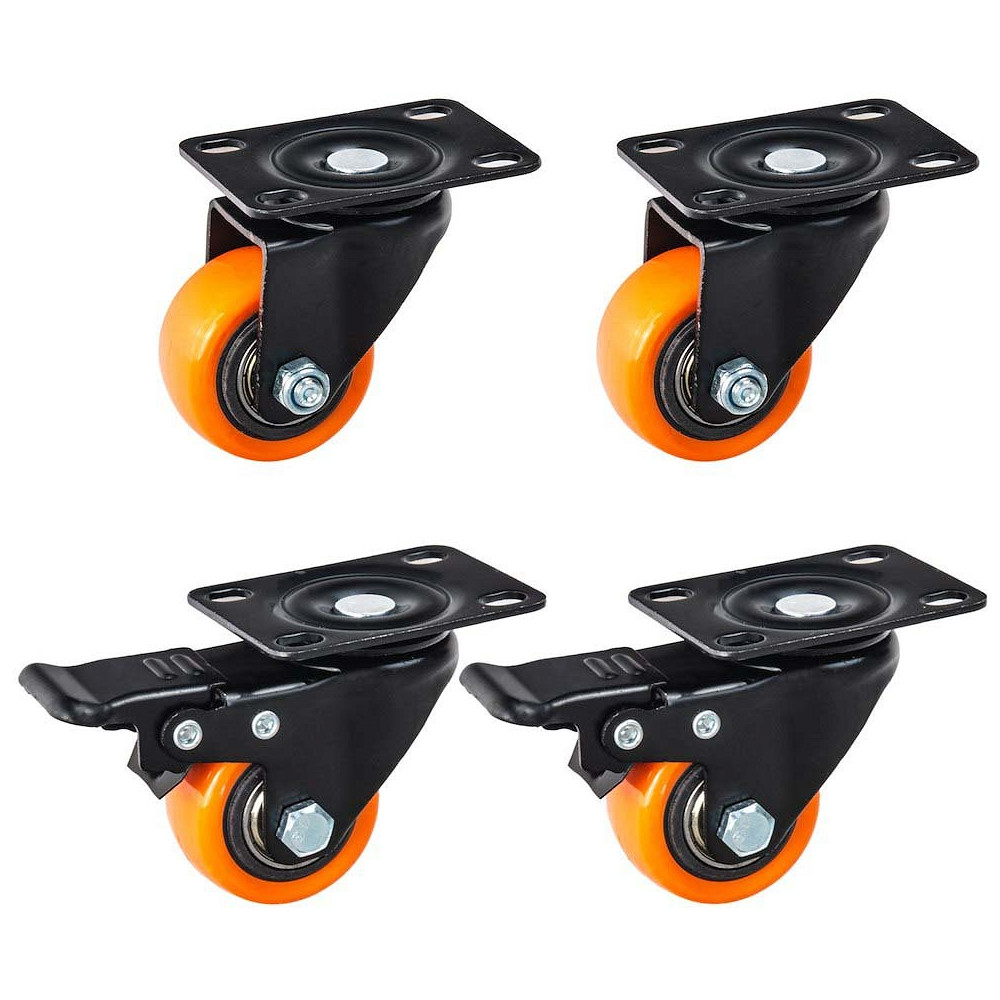 VARURATASTE KOMPLEKT 4TK, 40MM, MAX 40KG GEKO