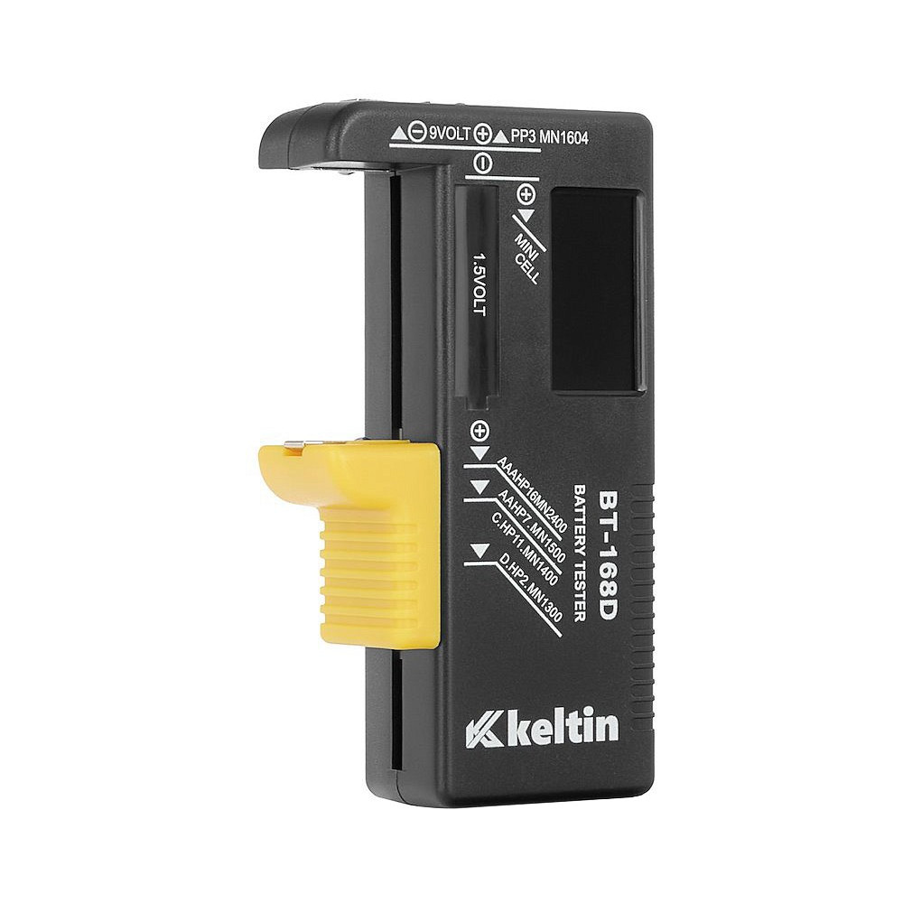 UNIVERSAALNE PATAREI TESTER LCD KELTIN