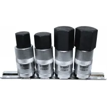 4-OS. 1/2" KUUSKANT PADRUNOTSIKUTE KOMPL. 17-24MM, SIINIL TRIUMF