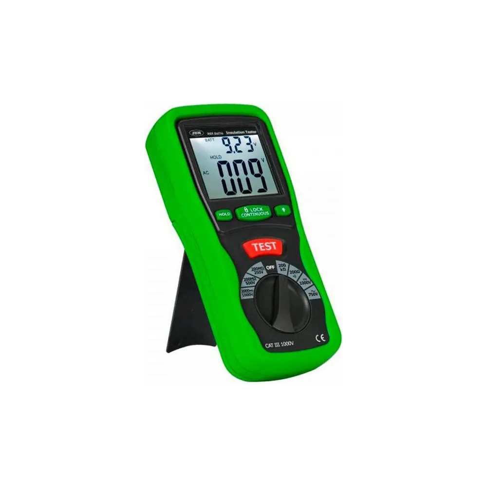 DIGITAALNE ELEKTRI ISOLATSIOONI/VOOLULEKKE TESTER JBM*