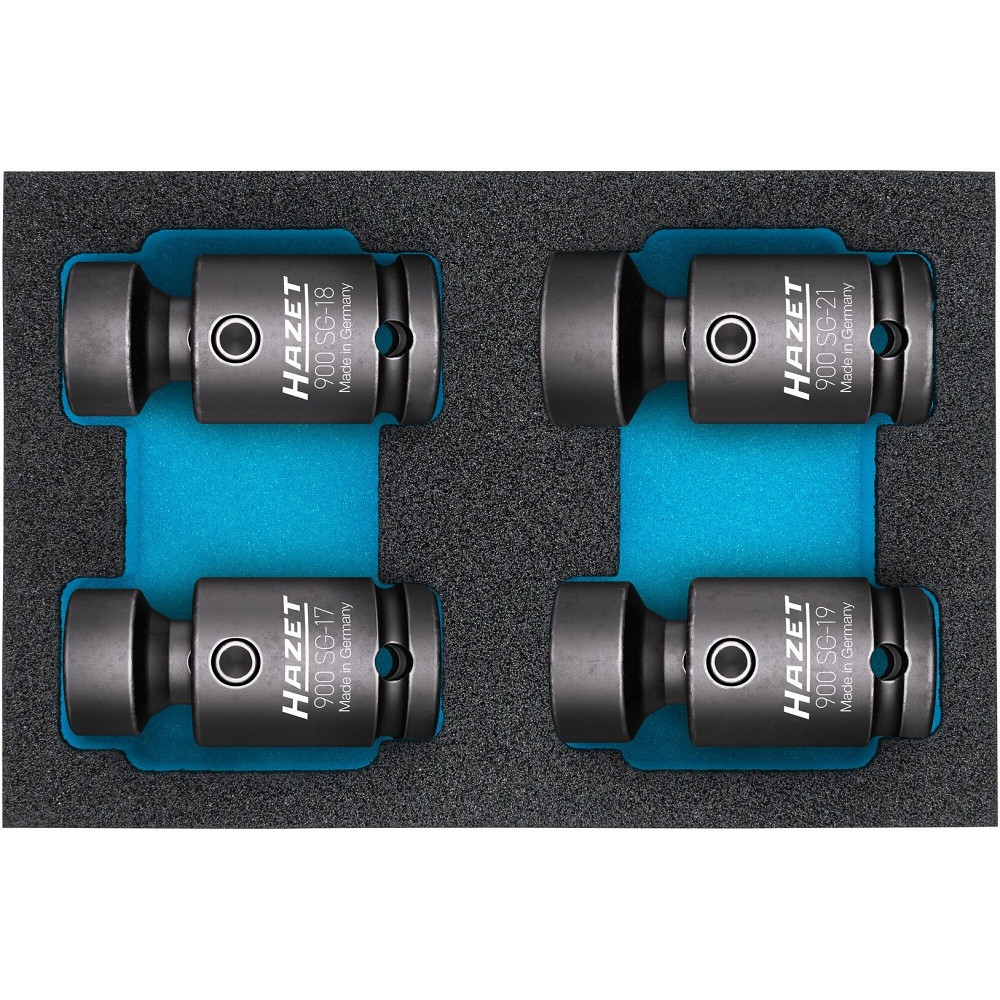 4-OS. 1/2" LÖÖKKARDAAN PADRUNITE KOMPL. 17-21MM HAZET