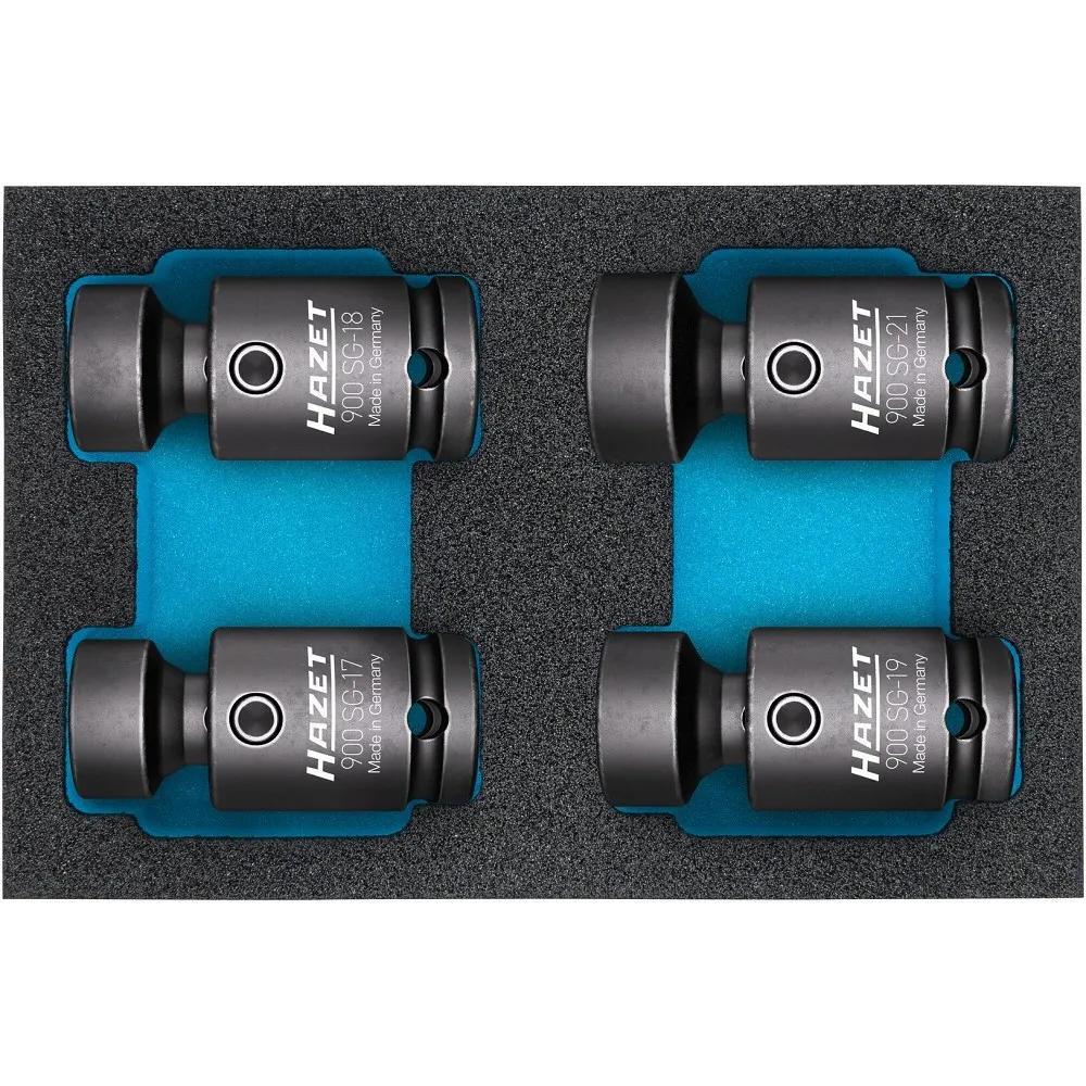 4-OS. 1/2" LÖÖKKARDAAN PADRUNITE KOMPL. 17-21MM HAZET