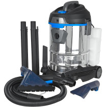 TOLMUIMEJA/TEKSTIILIPESUR INOX KORPUSEGA MÄRG/KUIV 20L 1400W GEKO