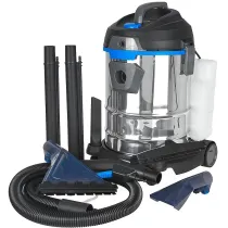 TOLMUIMEJA/TEKSTIILIPESUR INOX KORPUSEGA MÄRG/KUIV 20L 1400W GEKO