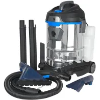 TOLMUIMEJA/TEKSTIILIPESUR INOX KORPUSEGA MÄRG/KUIV 20L 1400W GEKO