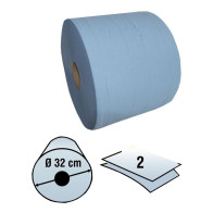 Rullpaber 2-kihiline 555mx24cm, sinine, ebemevaba