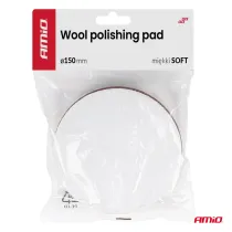 Pehme villane poleerimispadi 150 mm