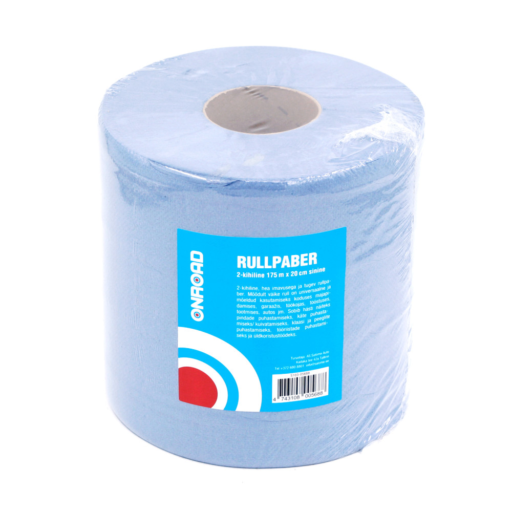 Rullpaber Onroad 2-kihiline 175mx20cm, sinine