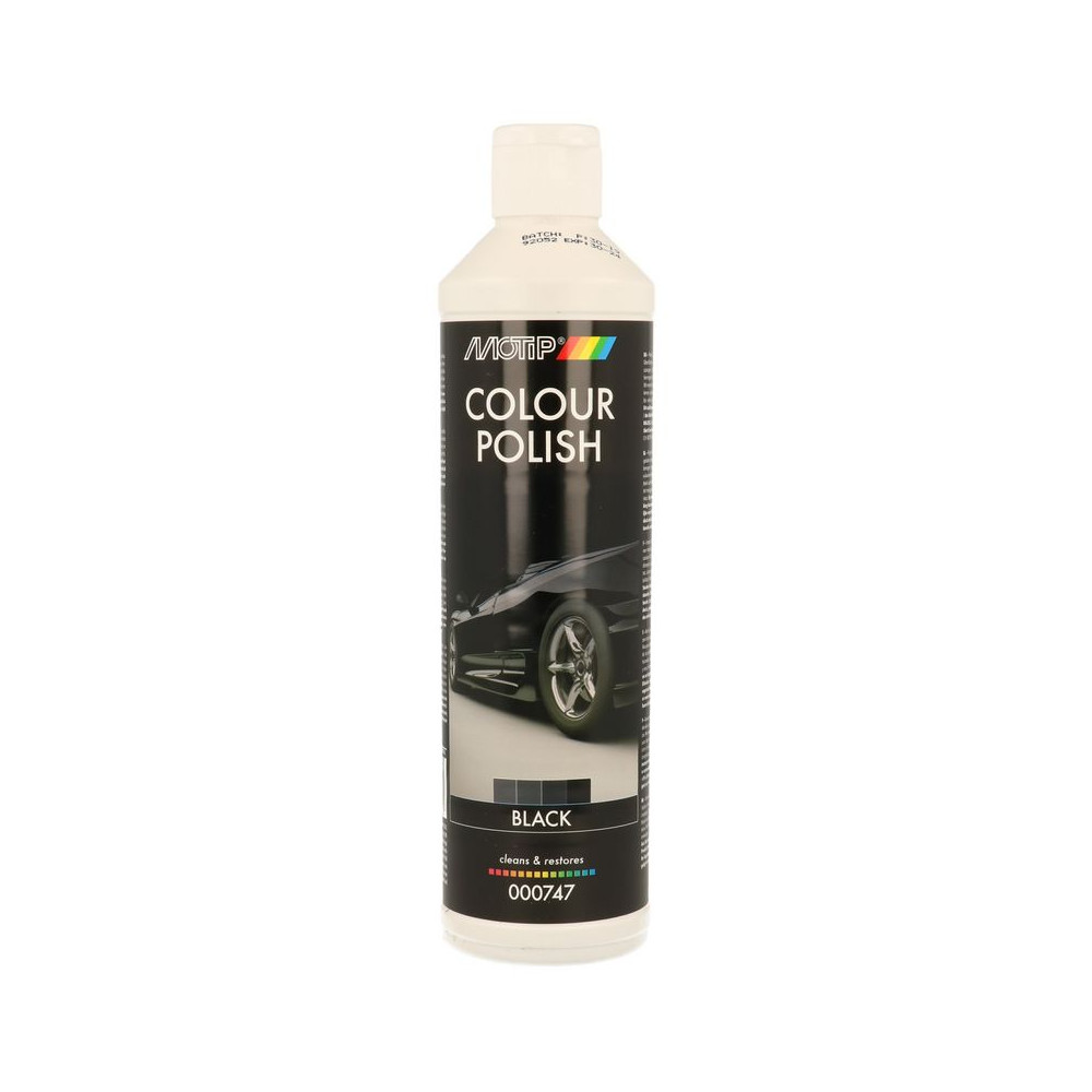 Motip värvivaha must 500ml