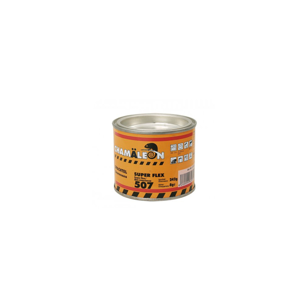 507 Pahtel elastne+kõvendi must 250g