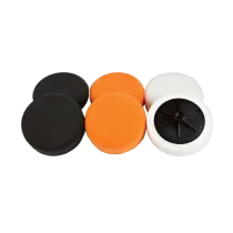 Poleerpadi kõva150x25mm, oranž takjakinnitusega