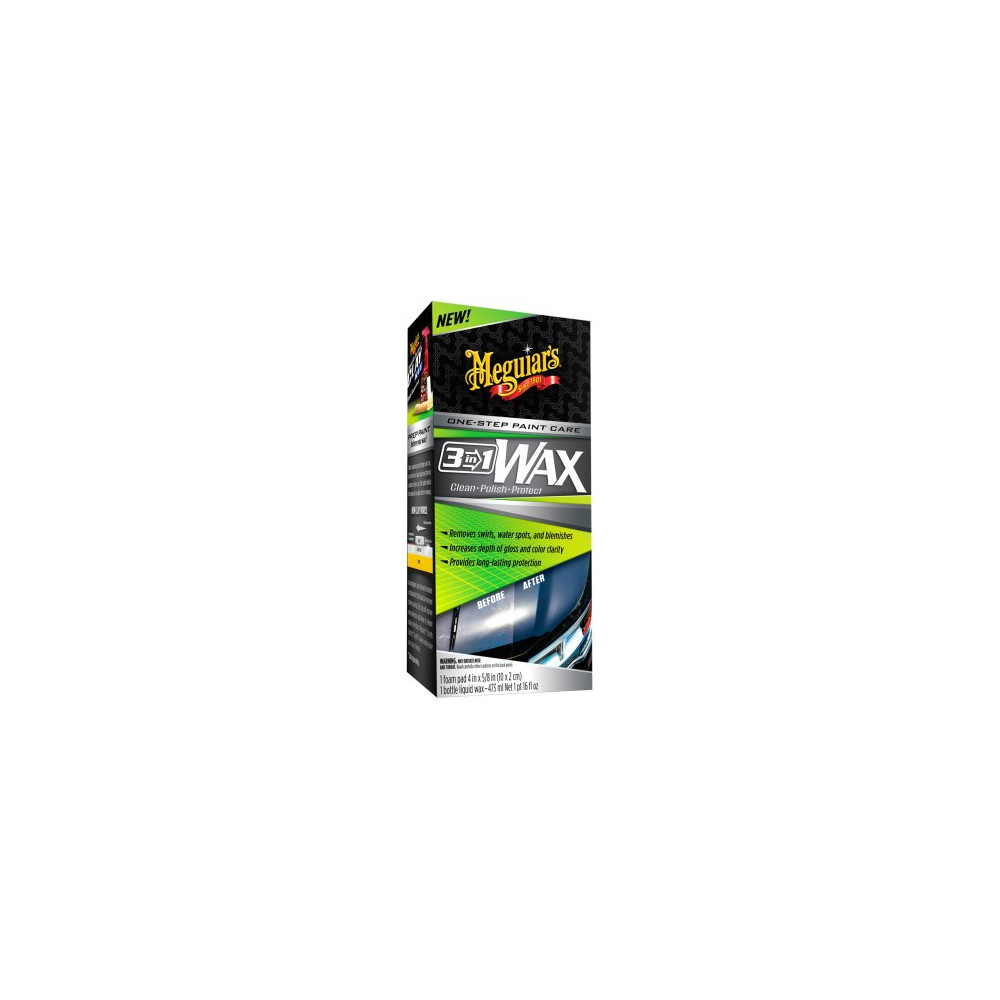 Meguiars kolm-ühes vaha 473ml + aplikaator