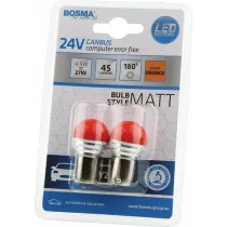 24V BAU15S LED PIRN 4,5W PY21W KOLLANE CANBUS BLISTER 2TK BOSMA