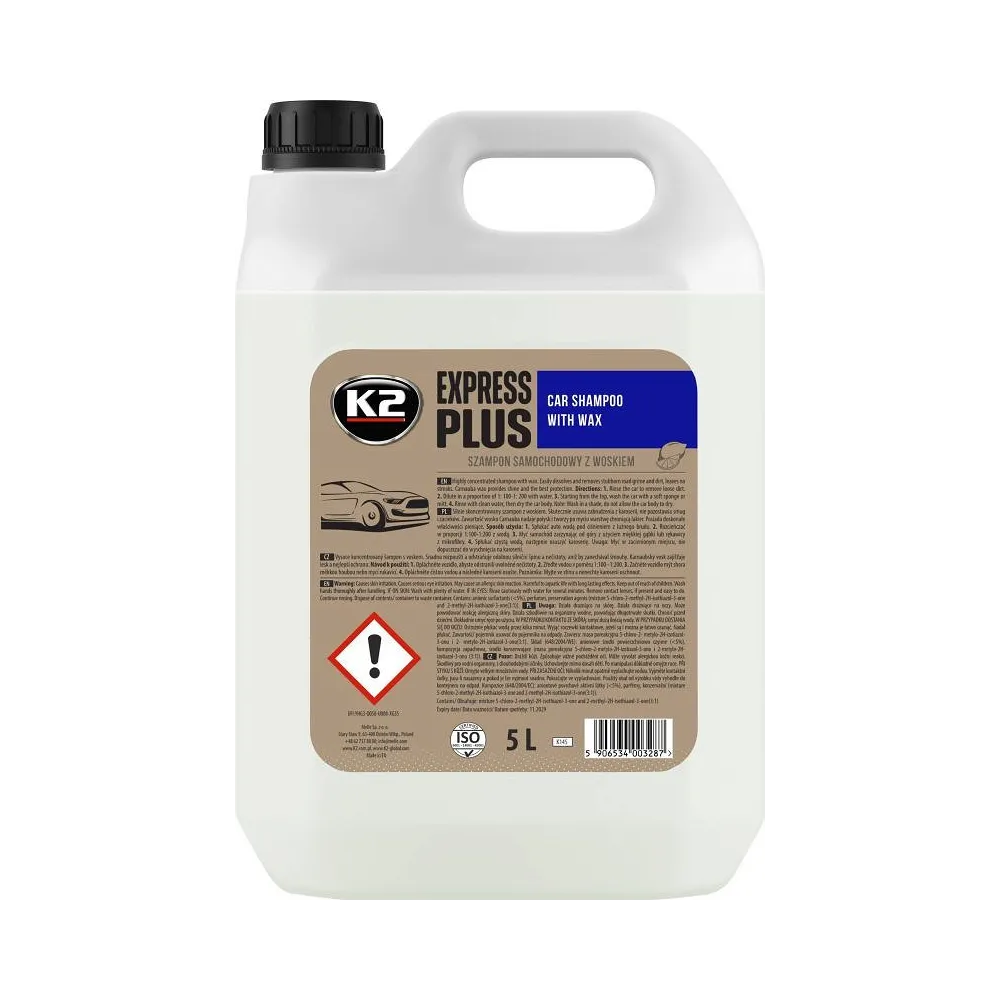 K2 EXPRESS PLUS AUTOSHAMPOON VAHAGA 5L