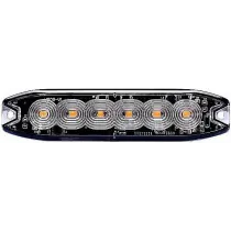 STROBO VILKUR KOLLANE 6-LED 12/24V, MADAL 130X30X7MM
