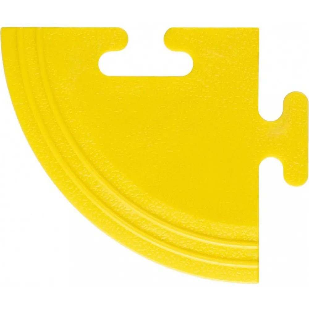 TÖÖKOJA PÕRANDAKATTE/PÕRANDAMOODULI NURK, PVC, KOLLANE 80X80X6MM JBM