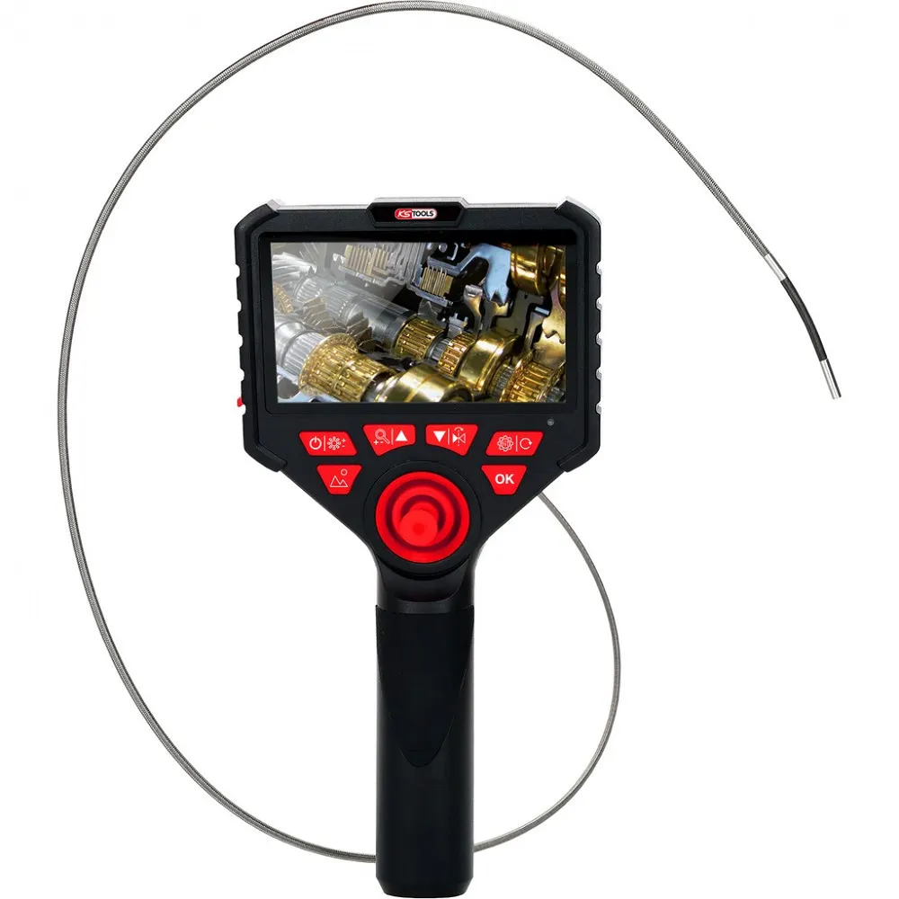 HD VIDEOSKOOP/ENDOSKOOP/KONTROLLKAAMERA 3,9MM, JUHITAV PEA KS TOOLS