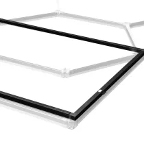 LED DETAILING KÄRGVALGUSTI/HEXAGON TERASEST HOIDERAAM 4800X2390MM JBM
